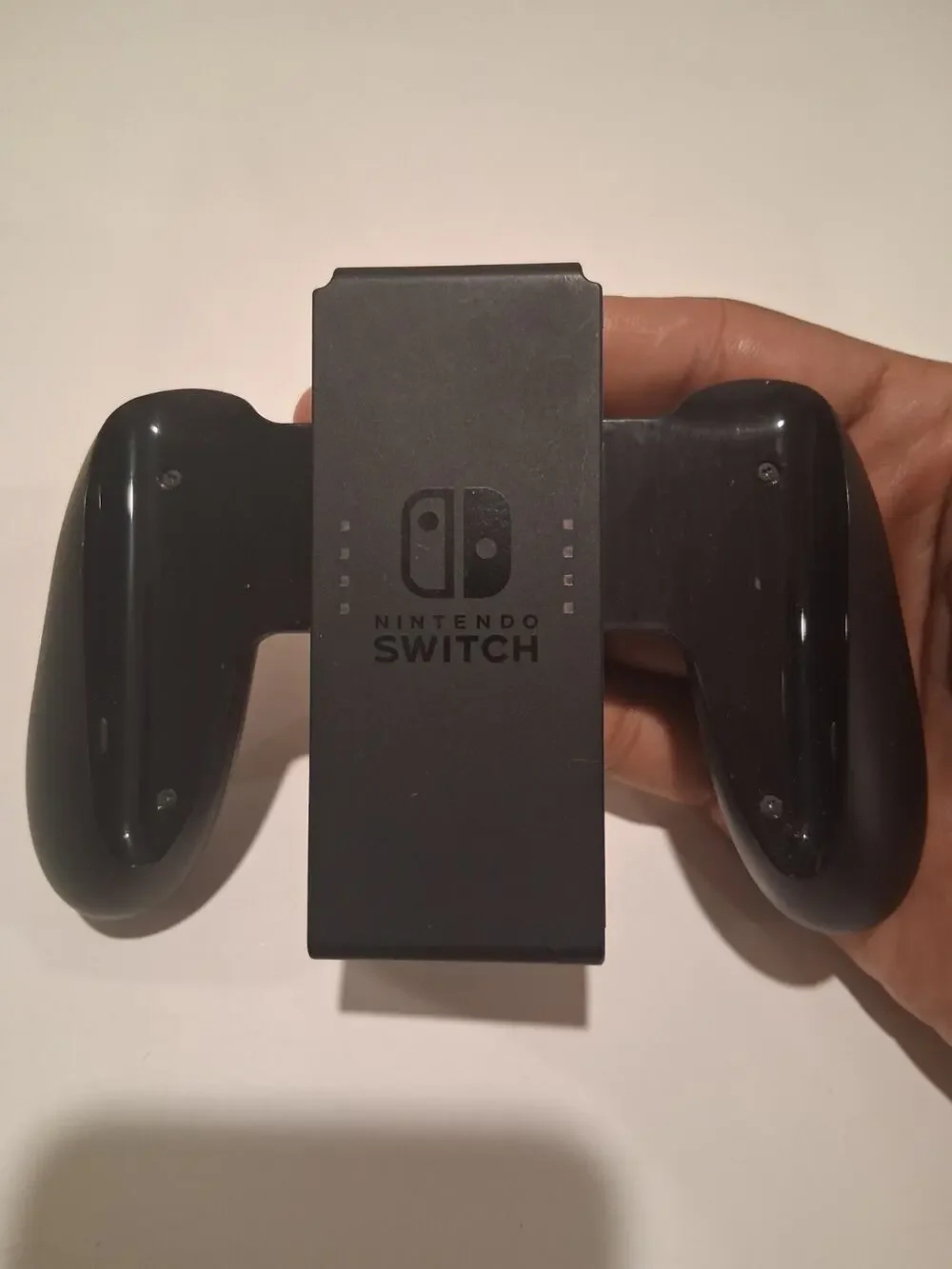 Official Nintendo Switch Joy-Con Comfort Grip Black OEM Controller Holder...